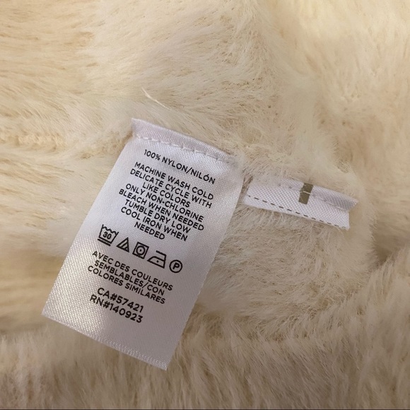 Loft soft sweater zebra print cream and white subtle super soft xs - Picture 3 of 5